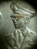 เหรียญในหลวงจอมทัพไทย หลัง ภปร. เนื้อทองแดง กะไหล่เงิน