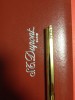 ปากกา St.DUPONT  Made in France ทอง 18 K ฝังเพชร 4 เม็ดของใหม่พร้อมกล่องและใบเซอร์   (  S/N5B2EH31 )