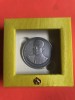 เหรียญพระราชพิธีบรมราชาภิเษก ร.10 เนื้อเงินรมดำพ่นทราย 4 พฤษภาคม 2562 หน้าเหรียญ 1,000 บ.นำ้หนัก 70 กรัมสมบูรณกล่องใบเซอร์