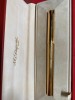 ปากกา St.DUPONT  Made in France ทอง 18 K ฝังเพชร 4 เม็ด ของใหม่เก่าเก็บพร้อมกล่องและใบเซอร์ ( S/N 5C2JU55 )