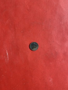 เหรียญเงินเฟื้องร.5 พ.ศ.2412  พระจุลมงกุฏ - พระแสงจักร สภาพสวยพอใข้ อันที่ 1