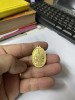 เหรียญทองแดงหลวงพ่อพรหมวัดช่องแค ที่ระลึกงานทำบุญสรงน้ำ ปี พ.ศ. 2517