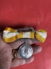 เหรียญที่ระลึกเนื้อเงิน เนืองในพระราชพิธิสถาปนาสมเด็จพระบรมโอรสาธิราช 28 ธันวาคม 2515 พร้อมแพรแถบเดิมๆสวยงาม ญ.