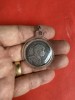 เหรียญเนื้อเงินหนึ่งบาท ตราพระบรมรูปร.6 - ตราไอราพรต พ.ศ.2458 สวยงามคมชัดเลี่ยมพลาสติกกันนํ้าอย่างดีพร้อมใช้
