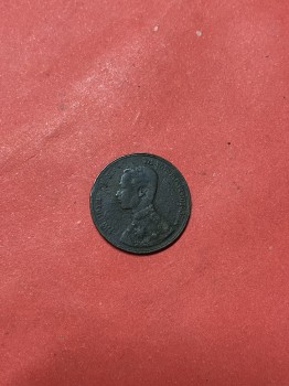 เหรียญทองแดง หนึ่ง อัฐ ร.ศ.109 สมัยรัชกาลที่ 5 สวยงามคลาสสิกเดิมไม่มีขัดล้างใดๆทั้งนั้น 