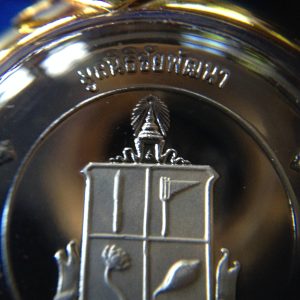 เหรียญเงินขัดเงานิรโรคันตราย ภปร (มูลนิธิชัยพัฒนา) - Image 4