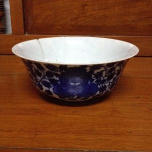 ถ้วยเก่ากังใส SAOAKUNI สีขาวฟ้าผลิตในประเทศญี่ปุ่น - Image 4