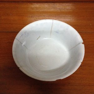 ถ้วยเก่ากังใส SAOAKUNI สีขาวฟ้าผลิตในประเทศญี่ปุ่น - Image 2