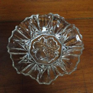 ชามใส่ผลไม้แก้วใส 8 จีบ สวยงามคลาสสิกมาก - Image 2