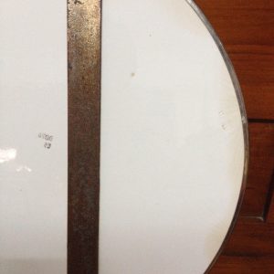 ถาดกระเบื้องโบราณขนาด 18 " ลายดอกกุหลาบสีแดง สีเหลือง สวยงาม สมบูรณ์มากๆสภาพนี้ ใบที่ 1 - Image 4