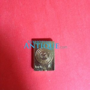 เหรียญหล่อโบราณย้อนยุคพิมพ์ประภามณฑลรัศมี วัดปากคลองมะขามเฒ่า ปี 2557 เนื้อชนวนเปียกทอง โค้ดหมายเลข 696 - Image 2