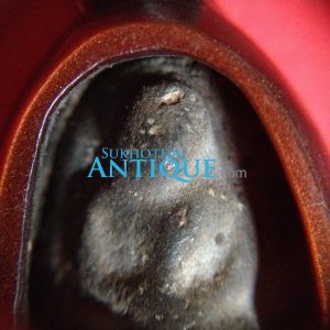 พระหลวงพ่อนุ้ยเนื้อผงกระดูก เลี่ยมพลาสติกเก่าเปิดหน้าหลังคลาสสิก สวยงามพร้อมใช้ - Image 2