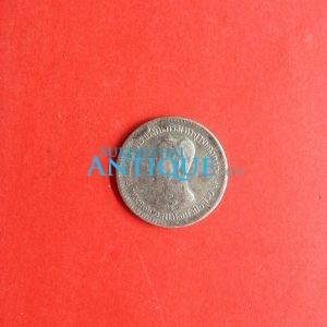 เหรียญสลึงเนื้อเงิน ร. 5 ร.ศ.124 สภาพ สวยงาม - Image 1