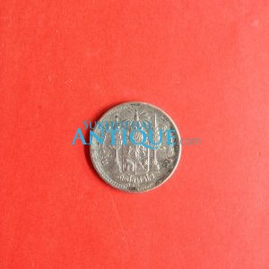 เหรียญสลึงเนื้อเงิน ร. 5 ร.ศ.124 สภาพ สวยงาม - Image 2
