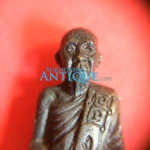 หล่อหลวงปู่จันทร์วัดป่าข่อย อ.สวรรคโลก จ.สุโขทัย รุ่น 1 ตอกโค๊ตคมชัดสวยงามมาก - Image 4