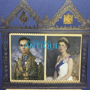 ชุดเหรียญกษาปณ์ที่ระลึกเฉลิมสัมพันธไมตรีระหว่าง ราชวงศ์ไทยกับราชวงศ์อังกฤษ - Image 4