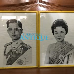 รูปถ่ายในหลวงทรงชุดจอมทัพจากภาพวาด - Image 4