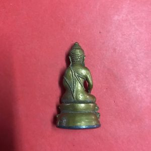 พระกริ่งหลวงปู่ทิมเนื้อทองเหลือง ไม่ทราบวัดตอกโค๊ตใต้ฐาน เสาร์ 5 - Image 2