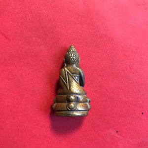 พระกริ่งเนื้อทองแดงผิวไฟ ใต้ฐาน โค๊ต จปร. เสียงกริ่งดังกังวาลมาก - Image 2