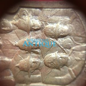 เหรียญทองแดงในหลวง ' นวมหาราช'  5 ธันวาคม 2530 เหรียญที่ 2 - Image 2