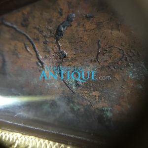 หลวงปู่ทวดหลังเตารีด พิมพ์ใหญ่ปั้มซ้ำเนื้อเถื่อนสวยแชมป์เลี่ยมทองคำกันนำ้ - Image 3