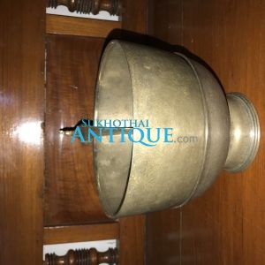 ขันตักบาตรพร้อมทัพพี เนื้อลงหิน สวยงามมาก - Image 2