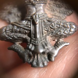 ครุฑหลังยันต์หลวงปู่ทิม เนื้อทองแดง  สวยงามคลาสสิก มากๆ - Image 3