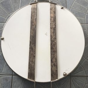 ถาดกระเบื้องโบราณ สผ. 18" ลายดอกเต็ม ประกอบด้วยสีแดง 4 นํ้าเงิน 3 และเหลือง 2 - Image 4