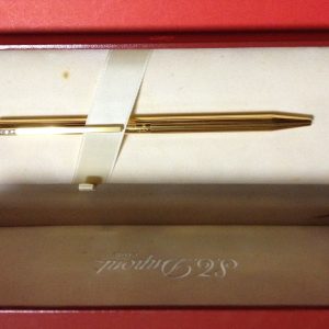 ปากกา St.DUPONT  Made in France ทอง 18 K ฝังเพชร 4 เม็ดของใหม่พร้อมกล่องและใบเซอร์   (  S/N5B2EH31 ) - Image 4