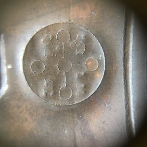 แผ่นปั้มทองเหลือง รูปหลวงพ่อสด วัดปากนํ้าภาษีเจริญ ตอกโค๊ตมุมล่างซ้าย - Image 4