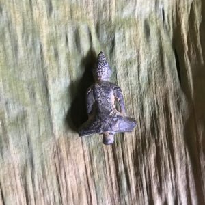 พระยอดธงเนื้อเก่าโลหะพิมพ์สวยงาม - Image 3