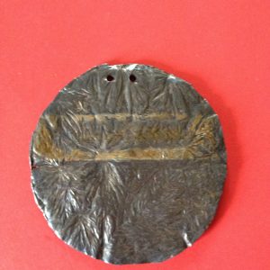 เงินผักชี (Parsiey MoneY) เป็นเงินโบราญเนื้อเงินเส้นผ่าศูนย์กลาง 7.5 ซม. - Image 2