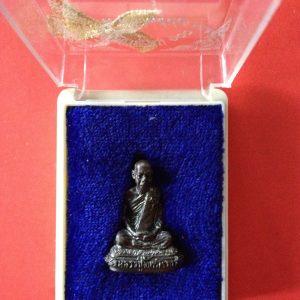 หล่อทองแดงที่ระลึกอายุครบ 100 ปีพระครูจันทโรภาสวัดป่าข่อย 2 ม.ค. 2544 - Image 2