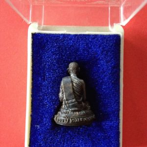 หล่อทองแดงที่ระลึกอายุครบ 100 ปีพระครูจันทโรภาสวัดป่าข่อย 2 ม.ค. 2544 - Image 3