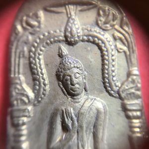 พระลีลากำแพงนิ้ว พิธีพระกริ่งนเรศวร ปี07 จ.พิษณุโลก องค์ที่ 3 สวยคมแท้ดูง่าย - Image 3