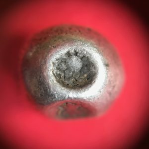 พดด้วงเม็ด 1 บาทสมัยพระนารายณ์ปี พ.ศ. 2199-2231ตราครุฑ สวยคมชัดมากๆ (เม็ดที่ 10) - Image 2