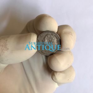 เหรียญทองแดงพระบรมรูป - พระสยามเทวาธราช 1 โสฬส ร.ศ. 118 สภาพชัดเจนสวยงาม เหรียญที่ 4 - Image 1