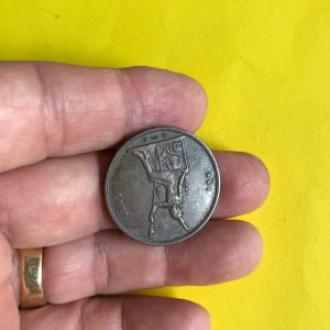 เหรียญทองแดง 1 เซี้ยว  ร.ศ.121  สมัยรัชกาลที่ 5 ตรา พระบรมรูป - พระสยามเทวาธิราช สภาพสวยงามสมบูรณ์ - Image 4