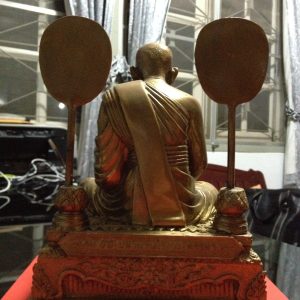 พระบูชาหลวงพ่อเงินรุ่น 55 มหาบารมี 85  พรรษา บูชาที่วัด หน้าตัก 5" - Image 3