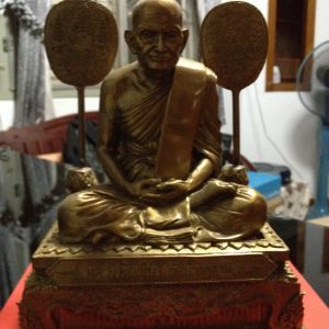 พระบูชาหลวงพ่อเงินรุ่น 55 มหาบารมี 85  พรรษา บูชาที่วัด หน้าตัก 5" - Image 4