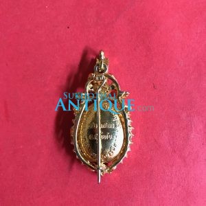 ล็อกเก็ต หลวงพ่อพุทธเรืองฤทธิ์ วัดสว่างอารมณ์ วรวิหาร อ.สวรรคโลก จ.สุโขทัย กะไหล่ทองเดิม - Image 3