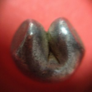 พดด้วงเม็ด 1 บาทสมัยพระนารายณ์ปี พ.ศ. 2199-2231ตราครุฑ สวยคมชัด (เม็ดที่ 3) - Image 4