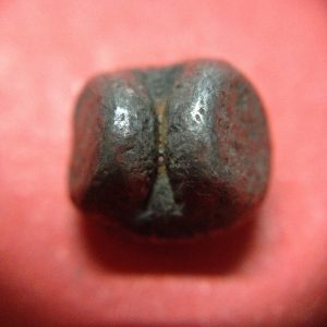 พดด้วงเม็ดสลึงสมัยอยุธยา ตราช้าง-ตราสังข์ สวยงามธรรมชาติ  เม็ดที่ 5 - Image 4