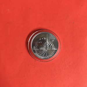 เหรียญหลวงพ่อโสธรเนื้อเงิน ปี2539 ด้านหลังปั้มรูปพระอุโบสถตอกหมายเลข 04520 - Image 4