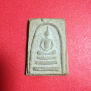 สมเด็จเผ่าปี 2495 พิมพ์ใหญ่พระประธาน เลี่ยมกรอบแสตนเลส พร้อมบูชาขึ้นคอ - Image 2