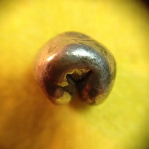 พดด้วงเม็ดสลึงตรากระต่ายอ้วน-หอยสังข์ สุโขทัย สวยงามดูคลาสสิก หายากมาก มาก  เม็ดที่ 4 - Image 3