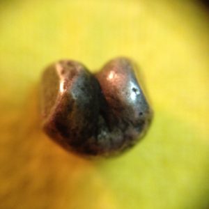 พดด้วงเม็ดสลึงรัตนโกสินทร์ ตราปราสาท-ตราจักร สมัยร.3  สวยงามหายาก เม็ดที่  1 - Image 3