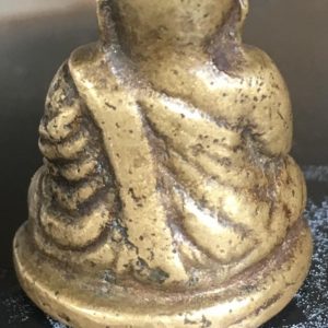 หลวงพ่อเงินพิมพ์นิยม องค์ใหญ่ลํ้าบึกเนื้อเก่าสวยงามมาก - Image 2