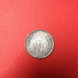 เหรียญเงินสองสลึง ร.6 พ.ศ. 2463 เลข 6 หางสั้น ผิวเหลือบรุ้งเดิม สวยคมชัดหายากมากผลิตน้อย เหรียญที่ 1 - Image 3