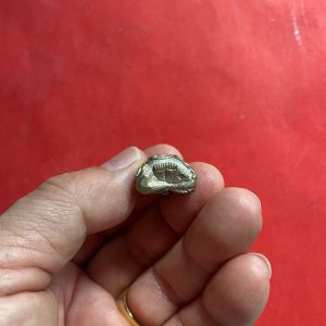 พระปิดตาเนื้อเงินองค์ใหญ่สวยงาม ไม่ทราบวัด - Image 3